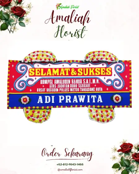 Papan Bunga Ucapan Selamat Cijujung